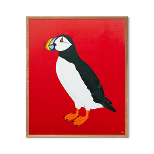 Drømmeren<br>Rainbow Edition<br>Originalt værk<br>Akryl på lærred<br>100 x 120 cm<br>(2025)