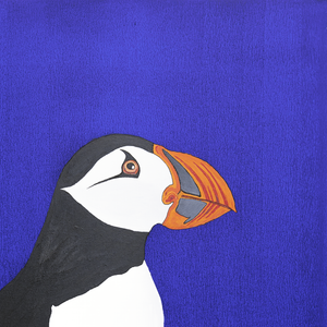 Havmand<br>Originalt værk<br>Akryl på lærred<br>80 x 100 cm.