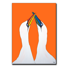 Indlæs billede til gallerivisning Love Birds&lt;br&gt;Rainbow Edition&lt;br&gt;Flere varianter&lt;br&gt;Nummereret kunst-print&lt;br&gt;(2024)
