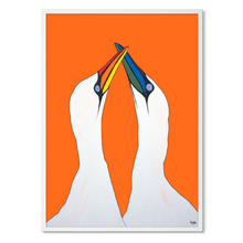 Indlæs billede til gallerivisning Love Birds&lt;br&gt;Rainbow Edition&lt;br&gt;Flere varianter&lt;br&gt;Nummereret kunst-print&lt;br&gt;(2024)
