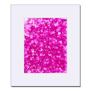 Kosmos i Flor - Pink Dreams<br>73x86 cm.<br>Originalt værk