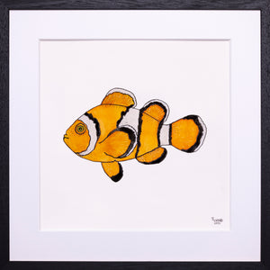 Nullermand<br>20 x 20 cm.<br>Originalt værk
