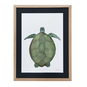 The Hippie<br>30x40 cm.<br>Originalt værk
