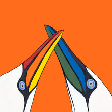 Indlæs billede til gallerivisning Love Birds&lt;br&gt;Rainbow Edition&lt;br&gt;Flere varianter&lt;br&gt;Nummereret kunst-print&lt;br&gt;(2024)
