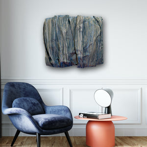 Menneskespor<br>130 x 113 cm.<br>Gouache på papir