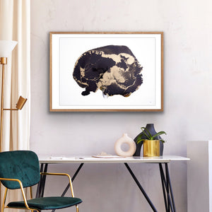 Absurditetens Galakse<br>100 x 70 cm.<br>Originalt værk<br><font color="blue">Kan kun købes på Færøerne</font>