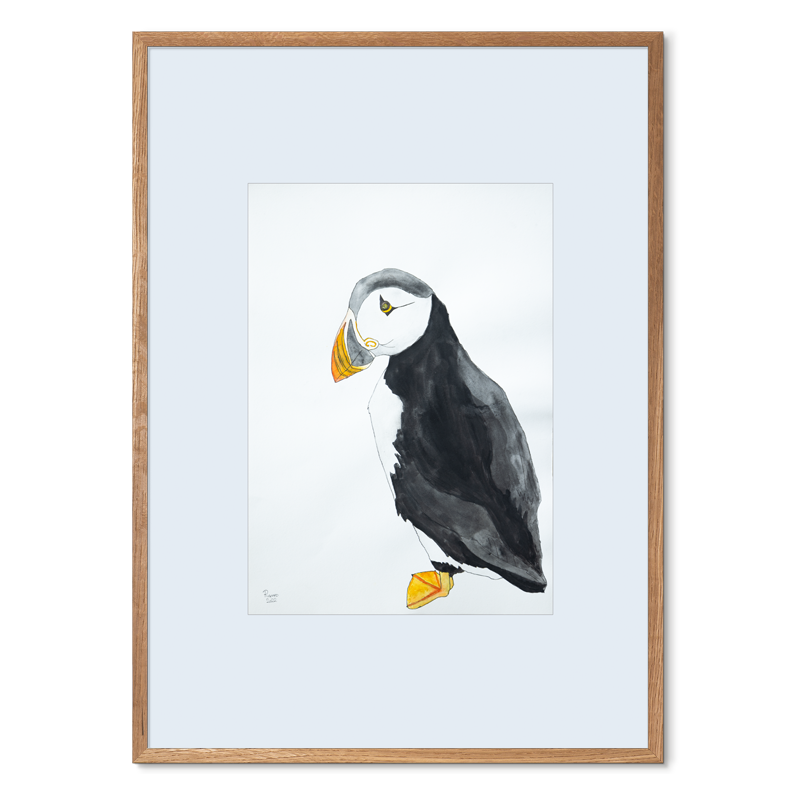 Piraten<br>50 x 70 cm.<br>Originalt værk