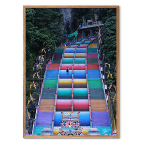 Rainbow Stairway<br><font color="#F4C430">Special Edition</font><br>Signeret