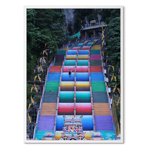Rainbow Stairway<br><font color="#F4C430">Special Edition</font><br>Signeret