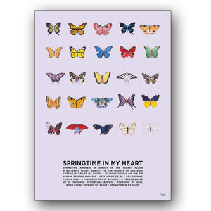 Springtime in My Heart<br>Flere varianter<br>Nummereret kunst-print<br><font color="blue">Tilgængelig på Færøerne</font>