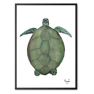 Hippien<br>Flere varianter<br>Nummereret kunst-print