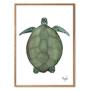 Hippien<br>Flere varianter<br>Nummereret kunst-print
