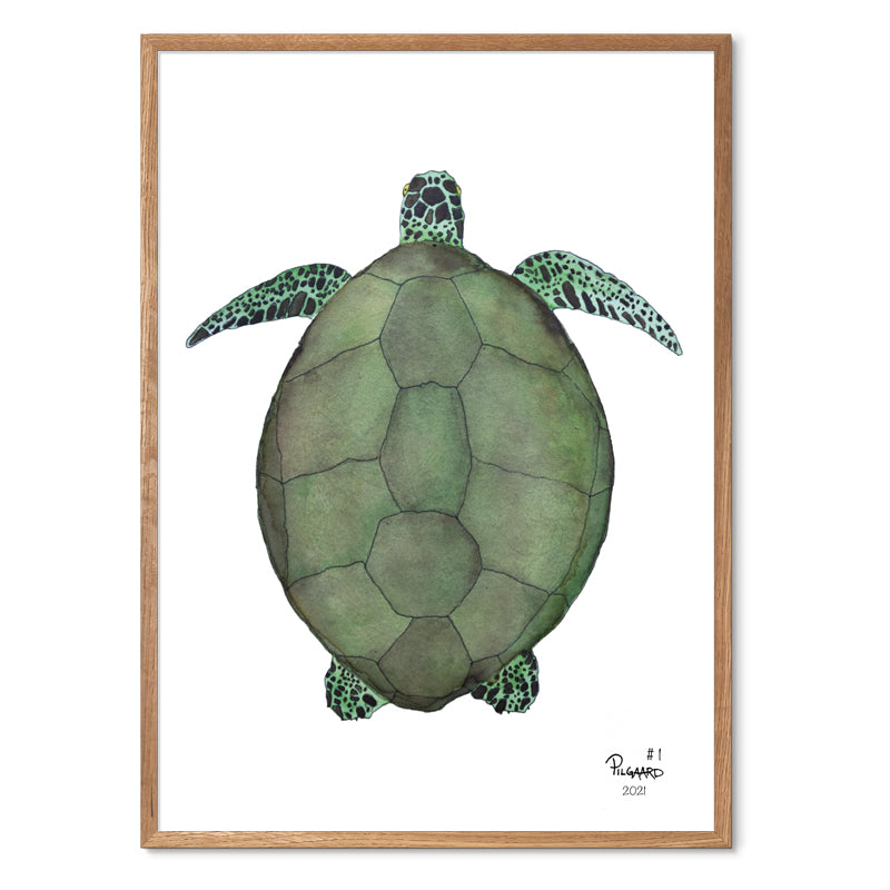 Hippien<br>Flere varianter<br>Nummereret kunst-print