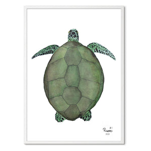 Hippien<br>Flere varianter<br>Nummereret kunst-print