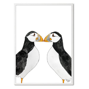 De Elskende<br>Flere varianter<br>Nummereret kunst-print